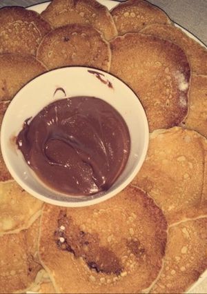 صورة لوصفة بان كيك🤤❤