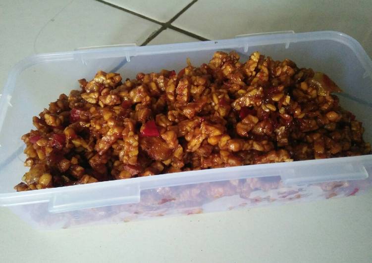Orek tempe kering