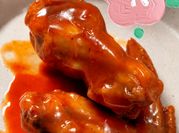 Gambar saus chicken wings