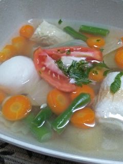 Foto resep Sop Bakso Ikan