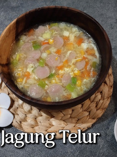 Foto resep Sup Jagung Telur