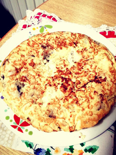Una foto de Tortilla Marinera