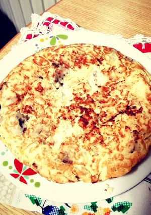 Una foto de Tortilla Marinera