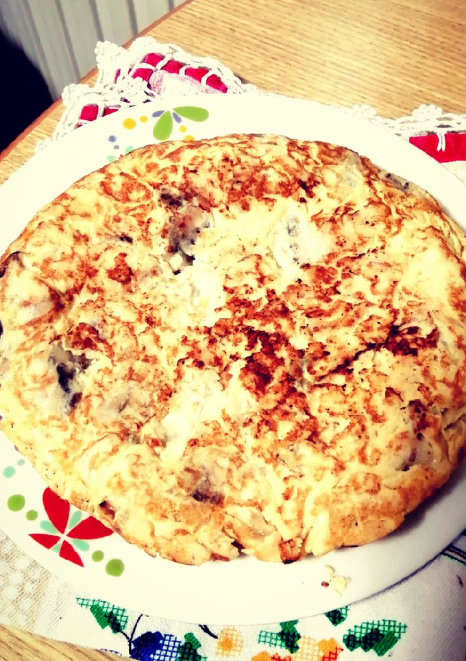 Una foto de Tortilla Marinera