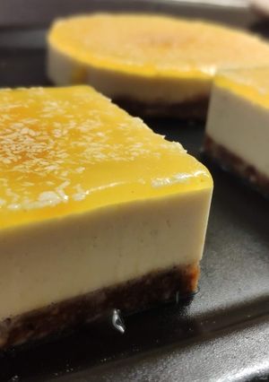 Une photo de Gâteaux crus citron/coco (vegan)