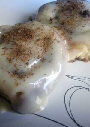 A picture of Cinnamon Rolls by Marwa El-Shafei.