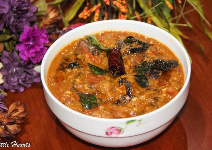 Recipe of Favorite Chidambaram Kathirikkai Gothsu / South Indian Brinjal &amp; Lentils Curry
