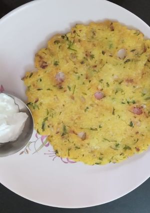 A picture of Akki Roti.