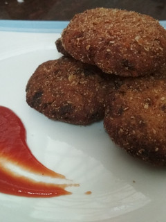 A picture of Poha cutlets.
