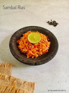 Foto resep Sambal Rias Khas Batak