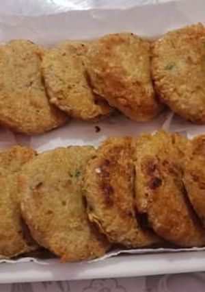 A picture of Chicken Shami Kabab.