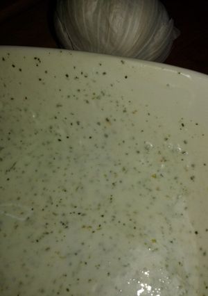 Foto principal de Salsa de yogur y menta