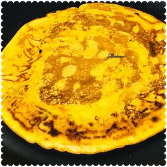 A picture of Gram flour & semolina pancakes.