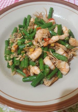 Foto resep Tumis Kacang Udang