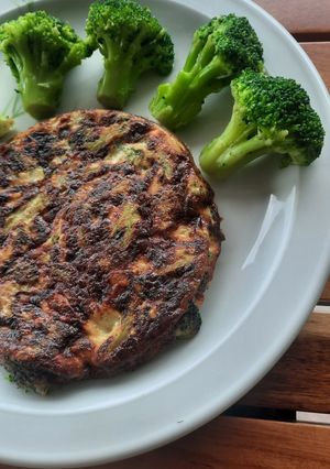Una foto de Tortilla de Brócoli 🥦 Super Healthy -Low Carb