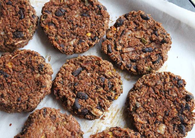 How to Prepare Quick Egg free Quinoa Black bean Burger