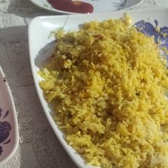 A picture of Biryani.