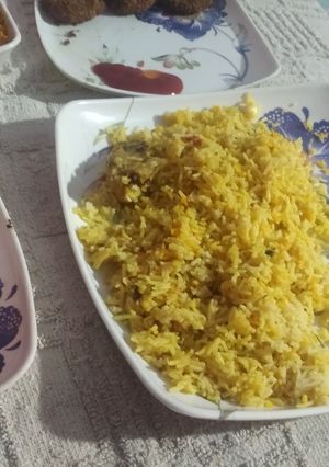 A picture of Biryani.