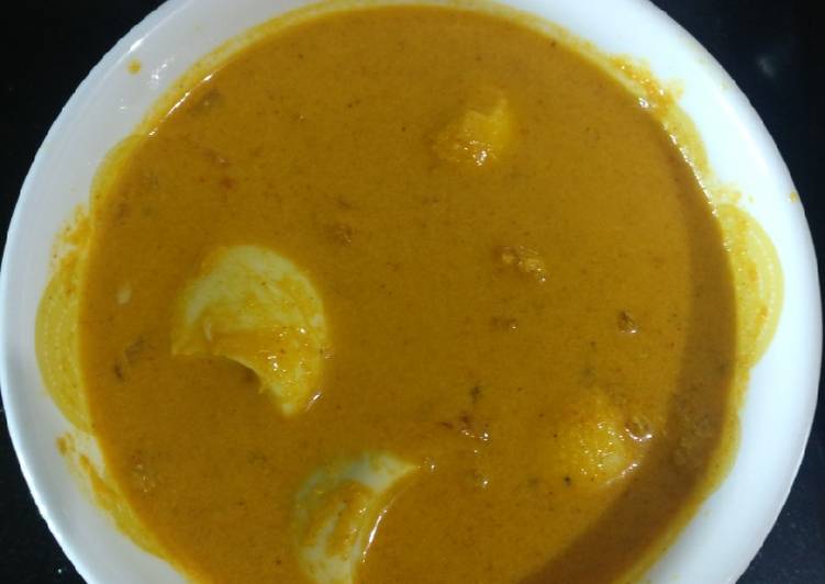 Homemade Egg curry