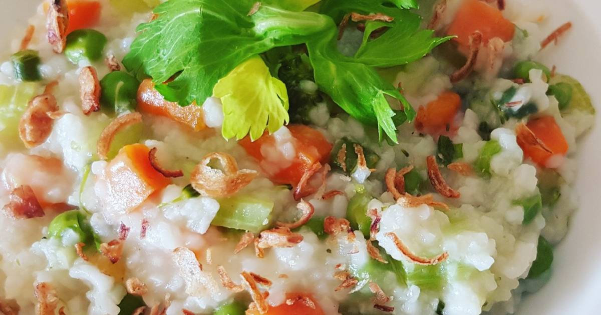 Resep Bubur Sayur Sederhana Oleh Mala Rainy Cookpad