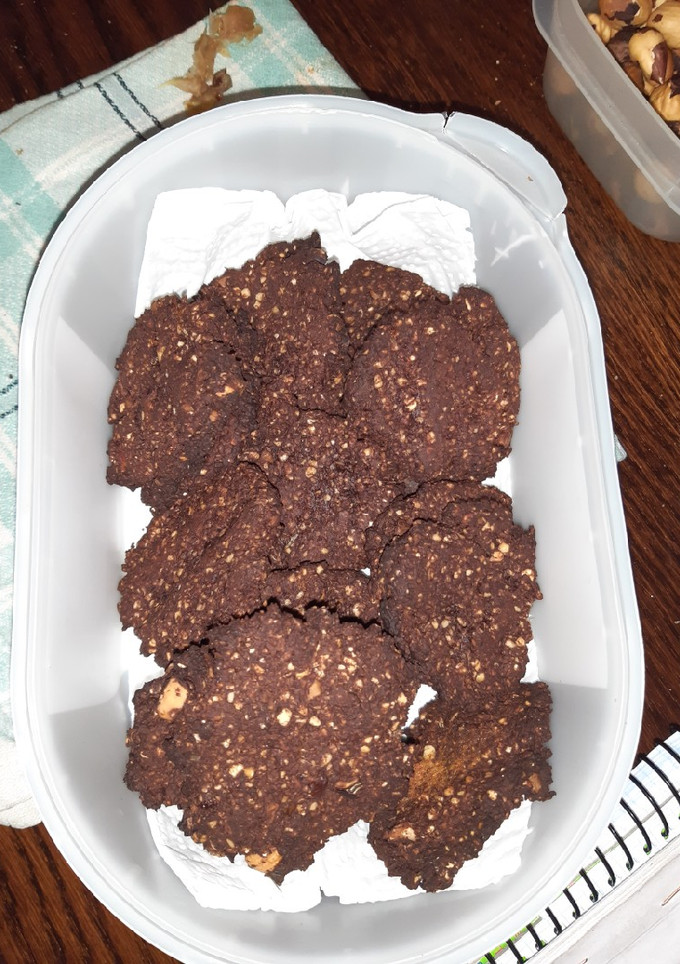 Una foto de Galletas de cacao y naranja
