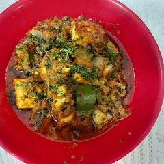 A picture of Paneer karhai.
