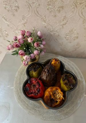 صورة لوصفة محشي الأسباجتي👌❤