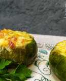 Zapallitos rellenos, vegetarianos