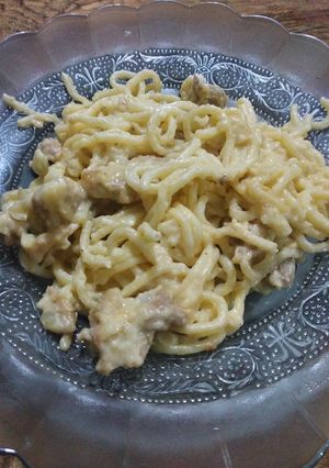 Foto resep Spaghetti Ayam