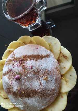 عکسی از دستور پای سیب