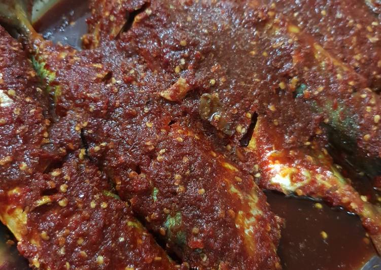 Ikan bakar sambal kecap