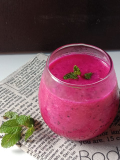 Foto resep Jus Buah Naga Yakult