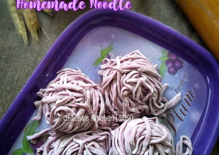 Eggless Homemade Noodle