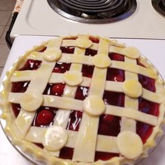A picture of 'In a Jiffy' Cherry Pie.