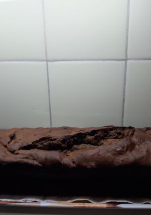 Una foto de Budín de bananas especial