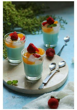 Foto resep Puding kelapa muda