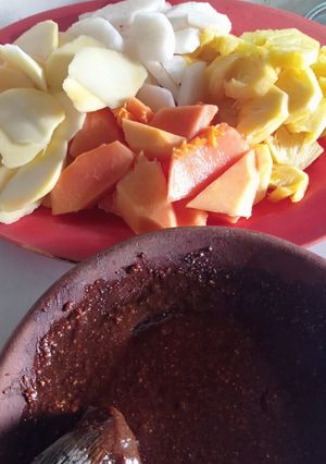 Foto resep Rujak Buah (Rujak Manis)