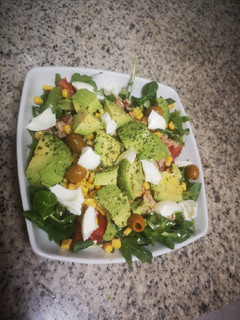 Una foto de Ensalada sana para la cena