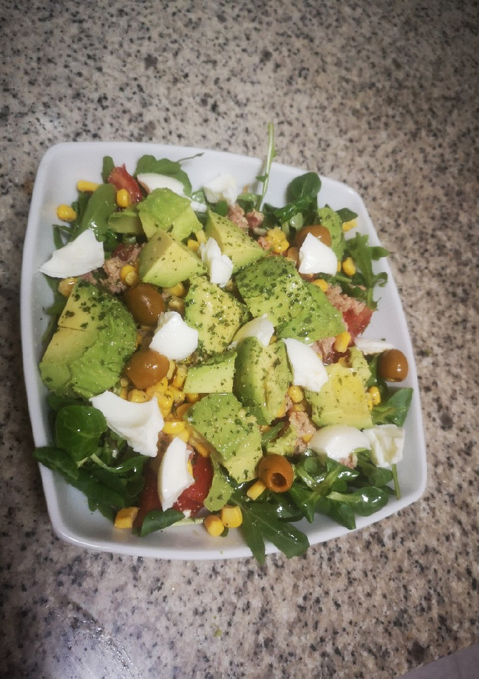 Una foto de Ensalada sana para la cena