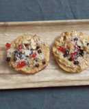 Peanut butter apple cookies