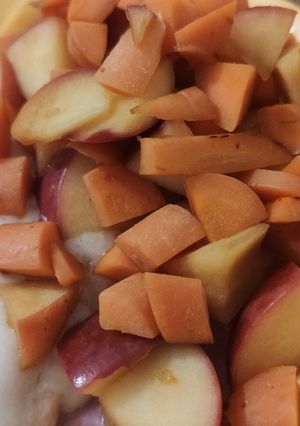 Une photo de Légumes au Champagne