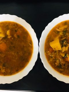 عکسی از دستور سوپ ساده و خوشمزه