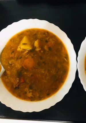 عکسی از دستور سوپ ساده و خوشمزه