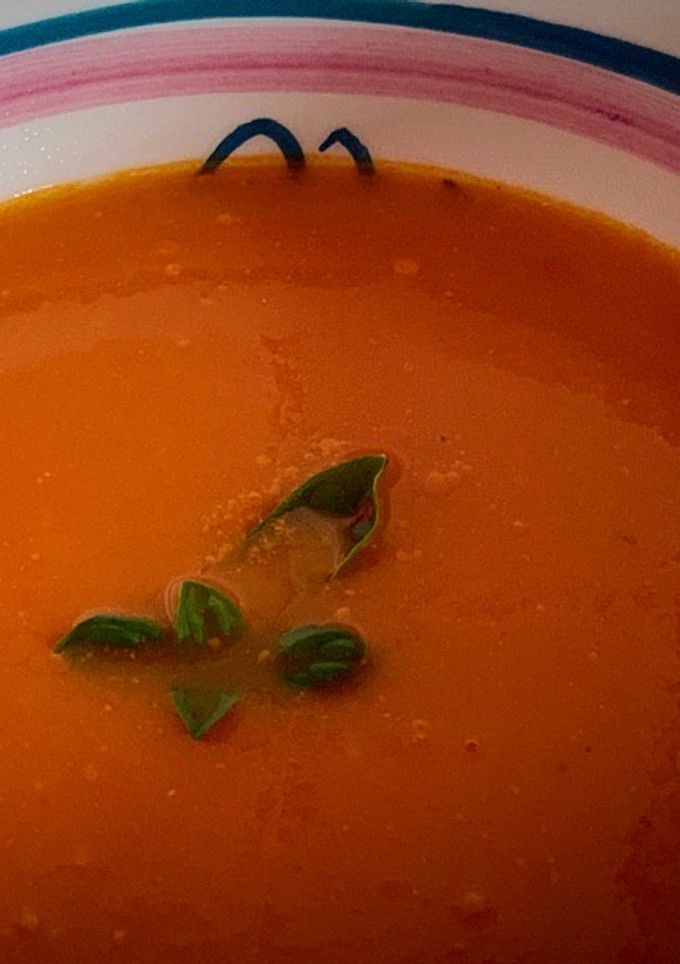 Una foto de Sopa de tomate