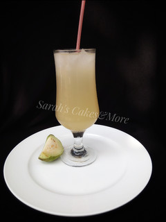 A picture of Guaver lemonade.