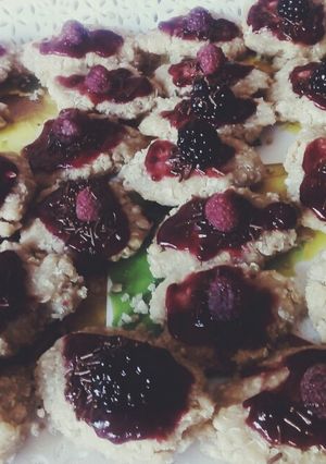 Una foto de Galletas de avena con berries