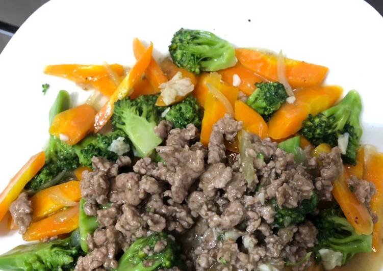 Resep Brokoli ca daging yang Lezat Sekali