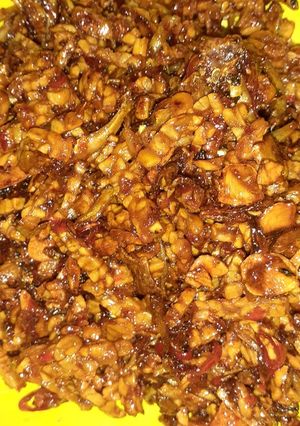 Foto resep Orek tempe teri