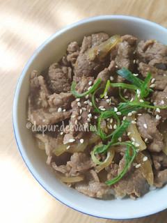 Foto resep Beef bowl
