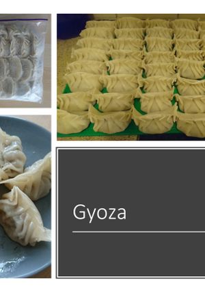Foto resep Gyoza isi ayam (jualan di Belanda)
